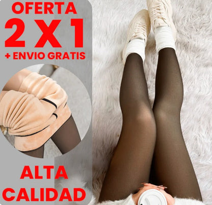 2×1: Panty Térmica Translúcida – Calor de Legging  por solo  (pago al recibir sin riesgos ]